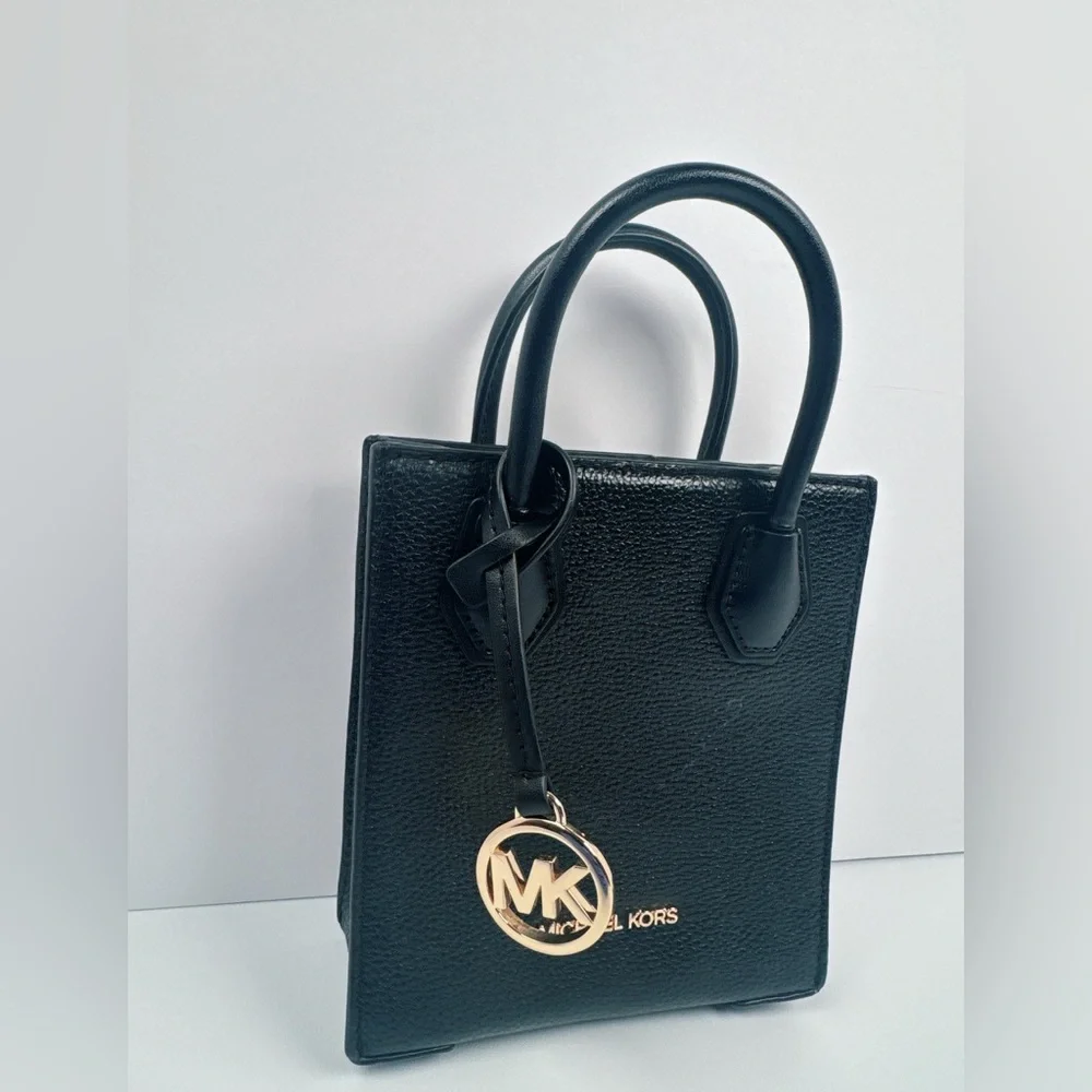 Michael Kors Mercer Small Pebbled Leather Crossbody Bag